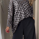 Felicia™ Metallic Gaas Top