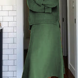 Annemarie™ Elegant Tweedelig Maxi Jurk Set