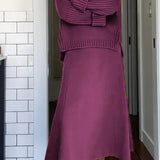 Annemarie™ Elegant Tweedelig Maxi Jurk Set