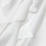 Sofia | Elegante Bandeau-Maxikleed met Volant-Details – Tijdloze Raffinement