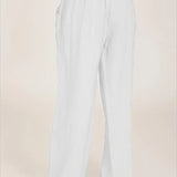 Nicole™ Dames Losse Linnen Broek
