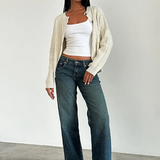 Low-Rise Jeans Met Lage Taille & Stretch