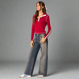 Low-Rise Jeans Met Lage Taille & Stretch