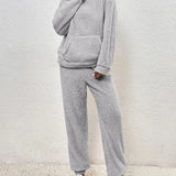 Evi™ Dames Teddy Fleece Loungewear Set