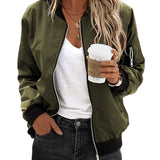Tessa-Mae™ Stijlvolle Dames Bomberjack