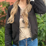Tessa-Mae™ Stijlvolle Dames Bomberjack