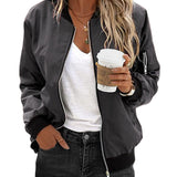 Tessa-Mae™ Stijlvolle Dames Bomberjack