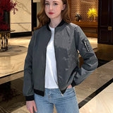 Tessa-Mae™ Stijlvolle Dames Bomberjack