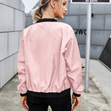 Tessa-Mae™ Stijlvolle Dames Bomberjack