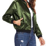 Tessa-Mae™ Stijlvolle Dames Bomberjack