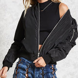 Tessa-Mae™ Stijlvolle Dames Bomberjack