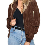 Tessa-Mae™ Stijlvolle Dames Bomberjack