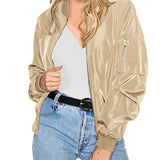 Tessa-Mae™ Stijlvolle Dames Bomberjack