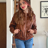 Tessa-Mae™ Stijlvolle Dames Bomberjack