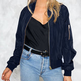 Tessa-Mae™ Stijlvolle Dames Bomberjack