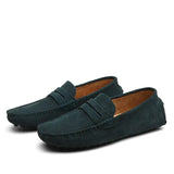 Leonardo | Suède Slippers - Italiaanse Stijl