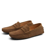Leonardo | Suède Slippers - Italiaanse Stijl