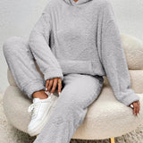 Evi™ Dames Teddy Fleece Loungewear Set