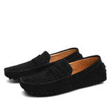 Leonardo | Suède Slippers - Italiaanse Stijl