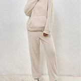 Evi™ Dames Teddy Fleece Loungewear Set