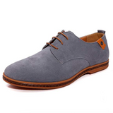 Mees™ Klassieke Suède Heren Veterschoenen