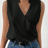 Mouwloze™ Top | Elegant en Comfortabel | Met Wikkelontwerp