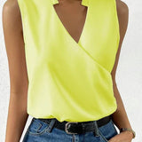 Mouwloze™ Top | Elegant en Comfortabel | Met Wikkelontwerp