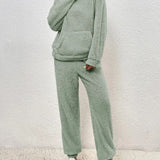 Evi™ Dames Teddy Fleece Loungewear Set