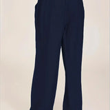 Nicole™ Dames Losse Linnen Broek