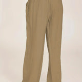 Nicole™ Dames Losse Linnen Broek