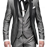 Heren Driedelige Linnen Set - Elegant & Comfortabel voor Formele Gelegenheden