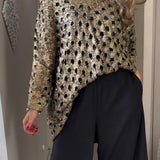 Felicia™ Metallic Gaas Top