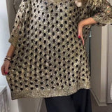 Felicia™ Metallic Gaas Top