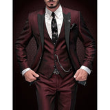 Heren Driedelige Linnen Set - Elegant & Comfortabel voor Formele Gelegenheden