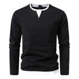 Coen™  Casual Heren Longsleeve met V-Hals