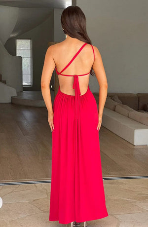 Frieda | Verleidelijk One-Shoulder Avondjurk – Elegantie ontmoet sensualiteit