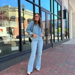 Noah | Stijlvolle Jeans met Hoge Taille