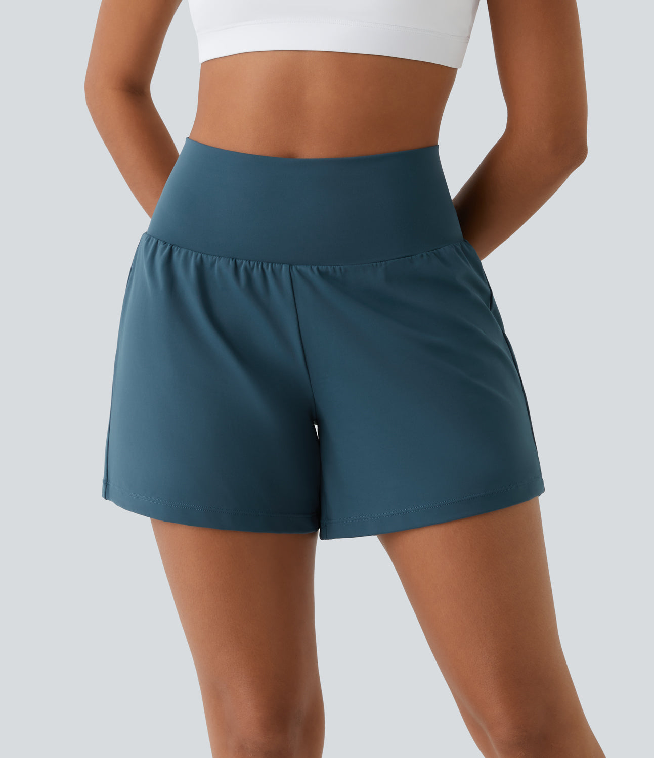 Johanna | Multifunctionele 2-in-1 Yoga Shorts met Zakken