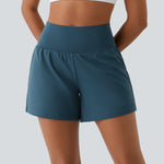 Johanna | Multifunctionele 2-in-1 Yoga Shorts met Zakken