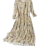 Naomi™ Vintage Bloemenjurk