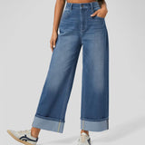 Mieke™ Dames Wide-Leg Jeans