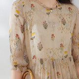 Naomi™ Vintage Bloemenjurk