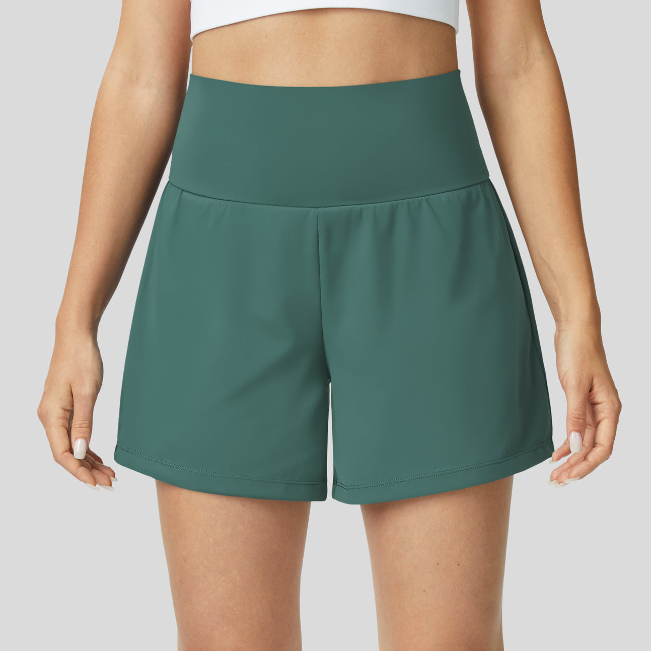 Johanna | Multifunctionele 2-in-1 Yoga Shorts met Zakken