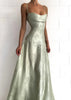 Maddy | Elegante Dames Maxidress met Spaghettibandjes & Bloemmotief