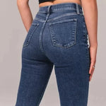 High™ Waist Flared Jeans | Katoen & Elasthaan | Trendy en Comfortabel