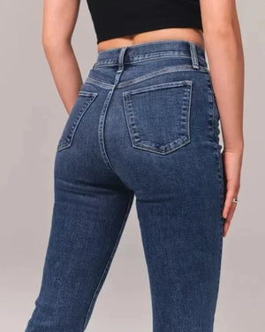 High™ Waist Flared Jeans | Katoen & Elasthaan | Trendy en Comfortabel