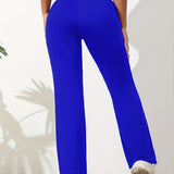 Vienna dames yogabroek | Flared yogabroek met hoge taille | Comfortabele sportbroek