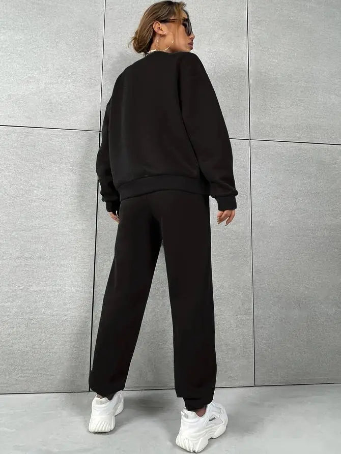 Lea | Trendy Chic Trainingspak [Pullover+Broek]