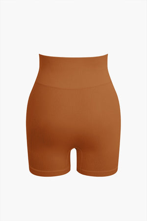 Elaine | Naadloos Sportset met Crop-Top & Yoga Shorts