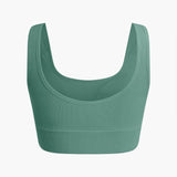 Elaine | Naadloos Sportset met Crop-Top & Yoga Shorts